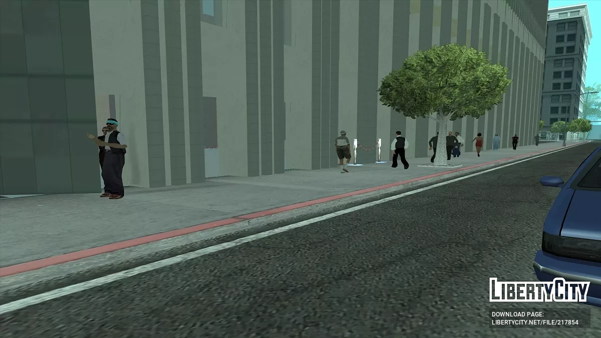 Two shopping malls in San Fierro / GTA San Andreas