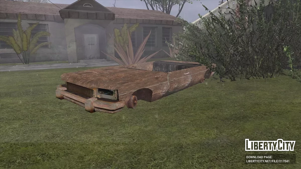 Mobil Rusak yang Diperbarui dalam HD / GTA San Andreas