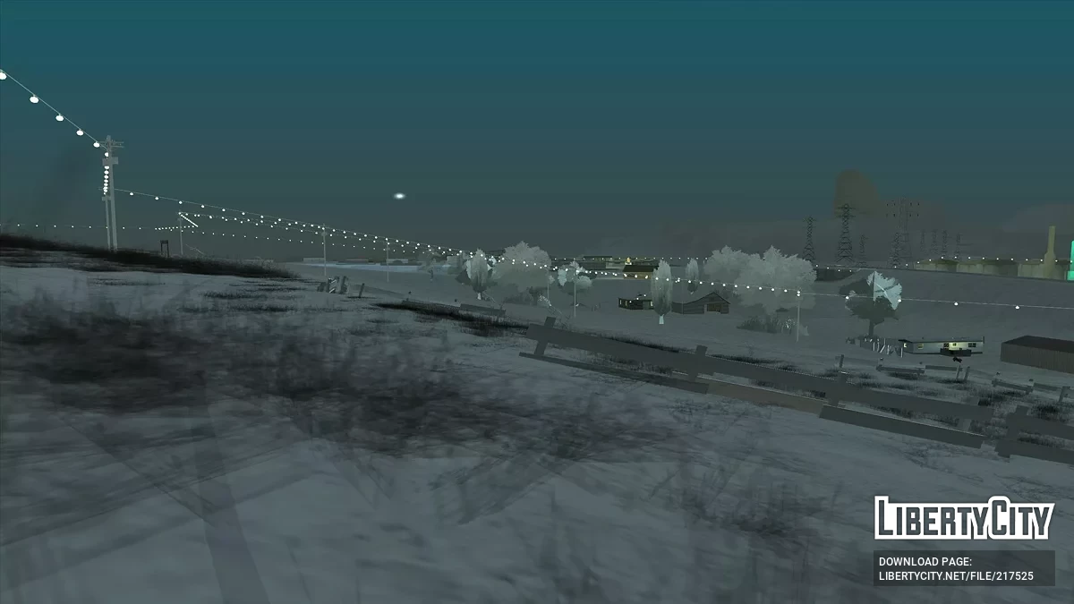 Weihnachtsgirlanden und Ampeln / GTA San Andreas