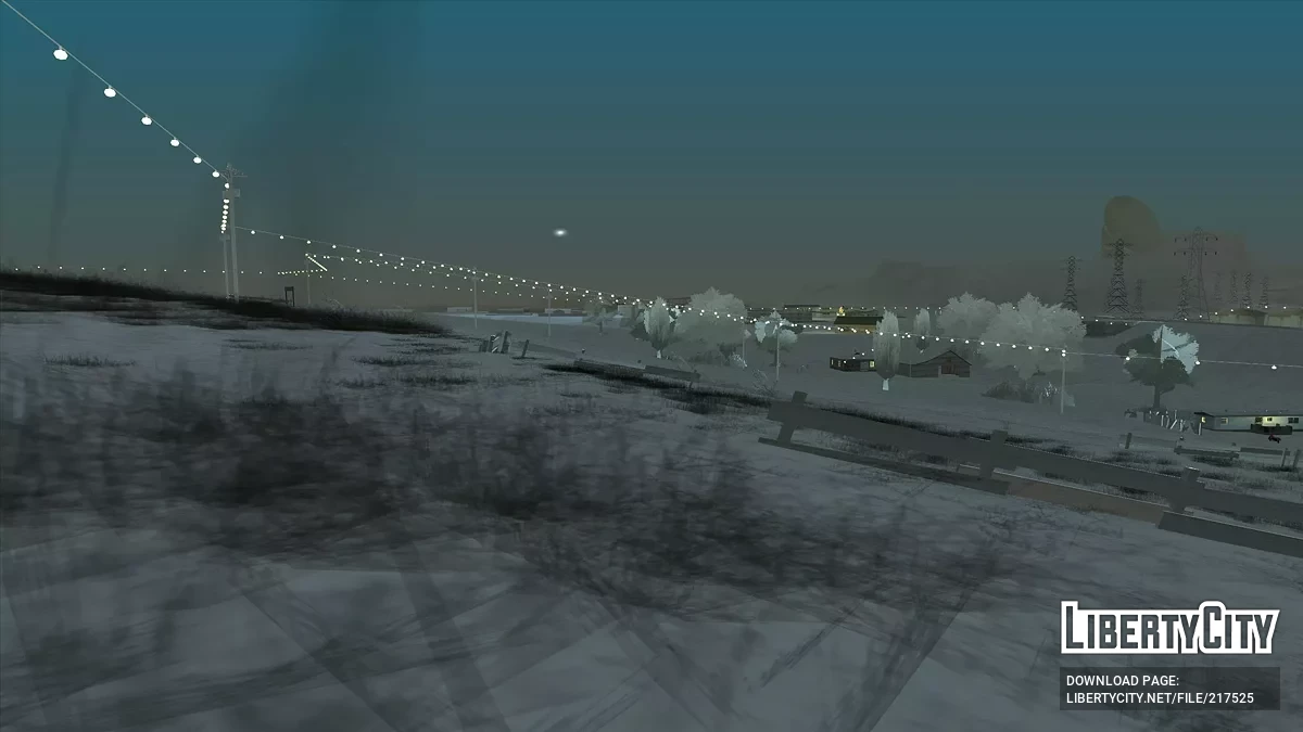 Weihnachtsgirlanden und Ampeln / GTA San Andreas
