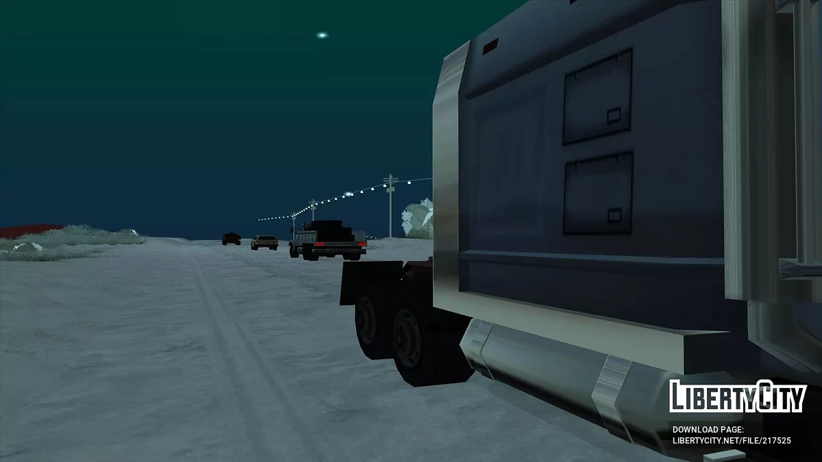 Weihnachtsgirlanden und Ampeln / GTA San Andreas