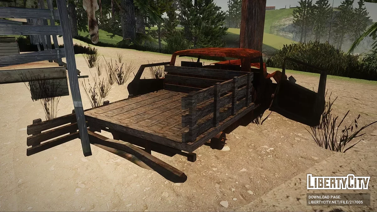 Aktualisierter Pickup-Truck bei Catalina's Haus / GTA San Andreas