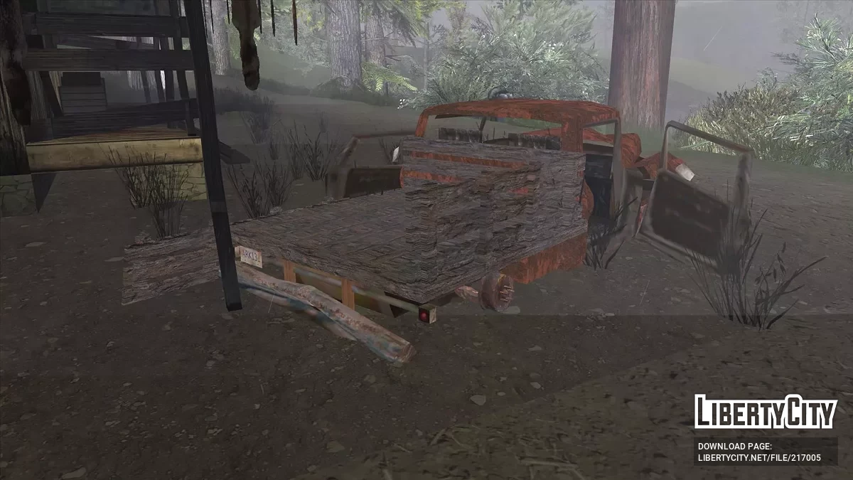 Aktualisierter Pickup-Truck bei Catalina's Haus / GTA San Andreas