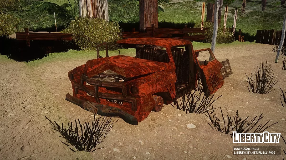 Aktualisierter Pickup-Truck bei Catalina's Haus / GTA San Andreas