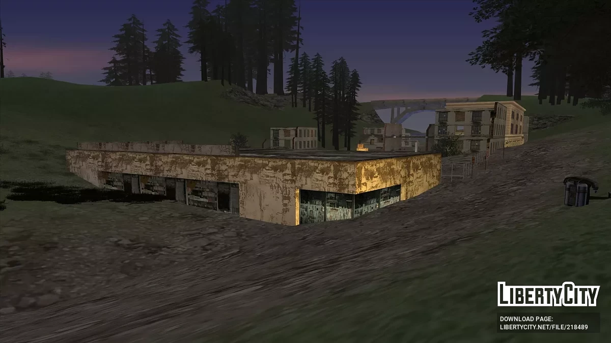 Abandoned Settlement in Red County / GTA San Andreas