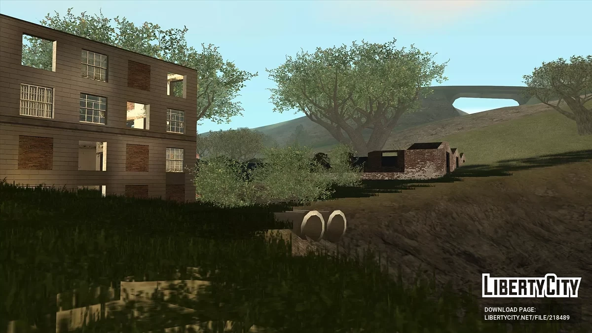Abandoned Settlement in Red County / GTA San Andreas