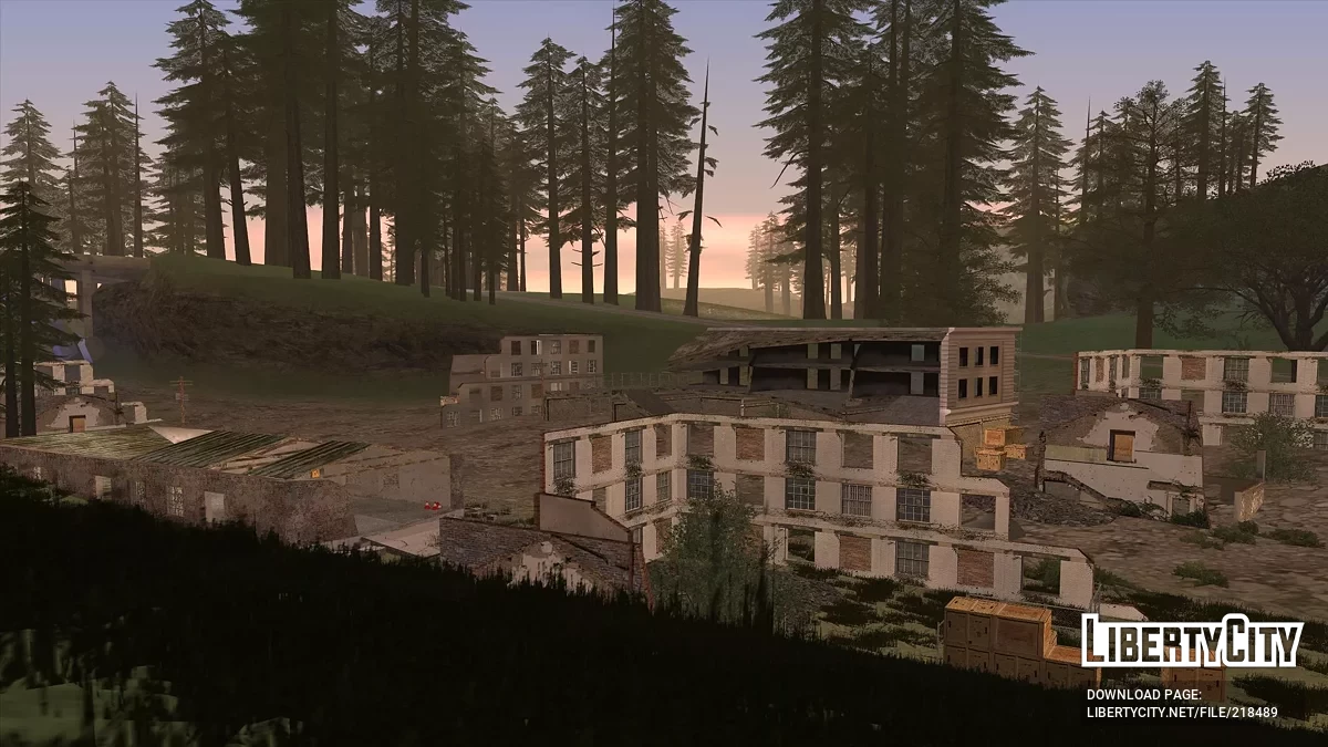 Abandoned Settlement in Red County / GTA San Andreas