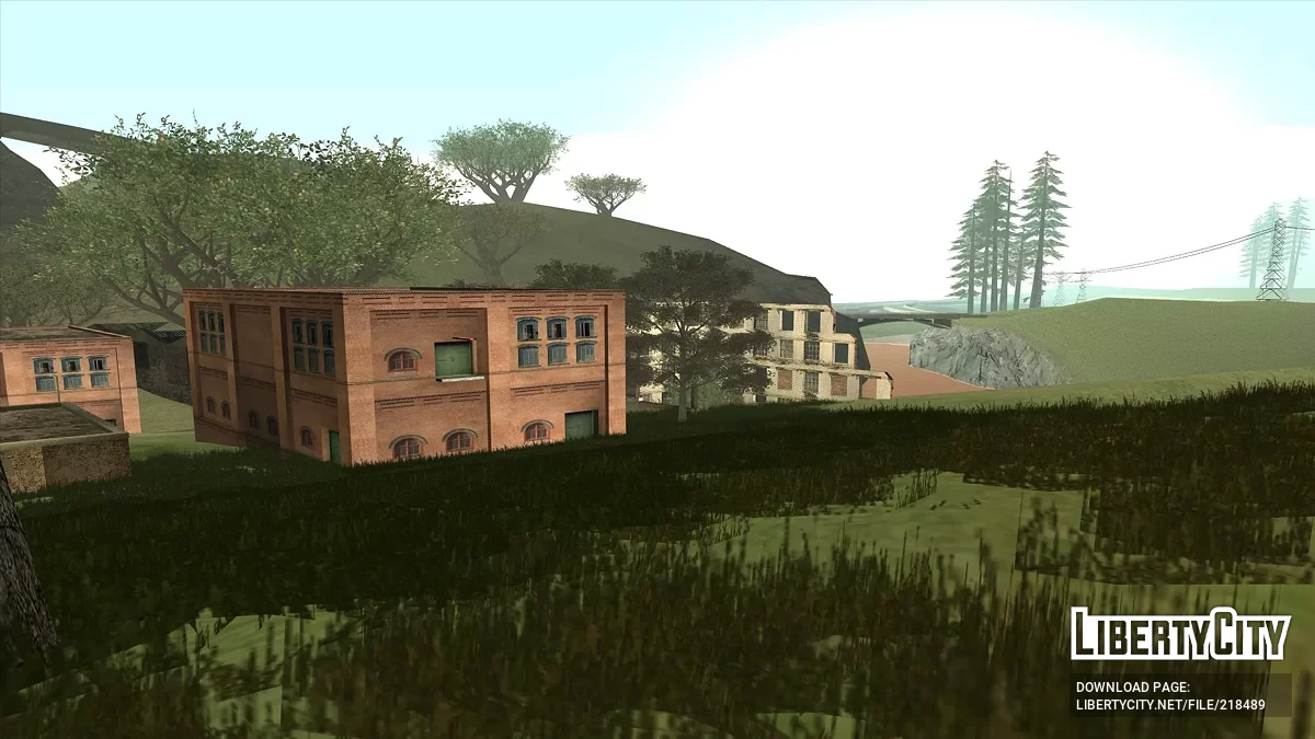 Abandoned Settlement in Red County / GTA San Andreas