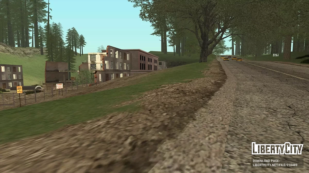 Закинуте селище в окрузі Ред / GTA San Andreas