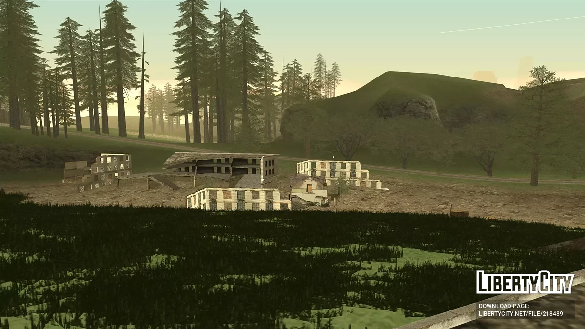 Abandoned Settlement in Red County / GTA San Andreas