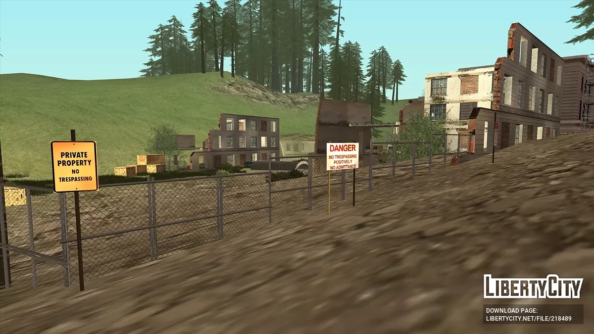 Abandoned Settlement in Red County / GTA San Andreas