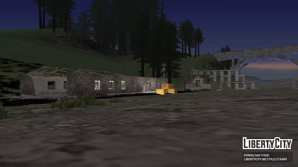 Abandoned Settlement in Red County / GTA San Andreas