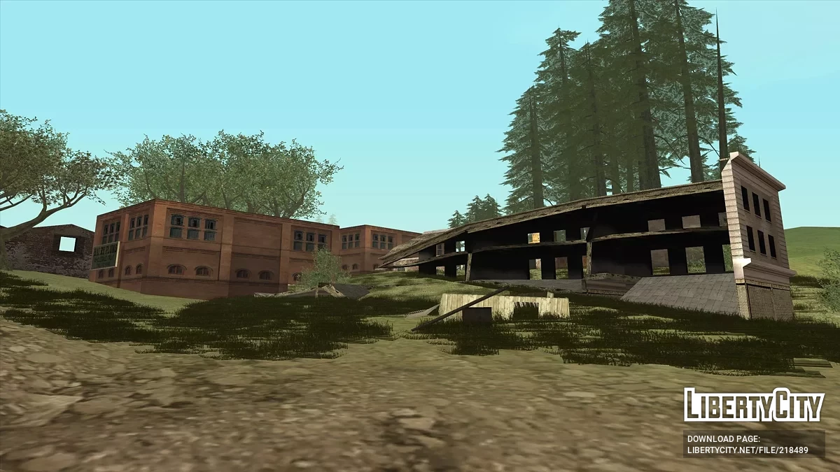 Abandoned Settlement in Red County / GTA San Andreas