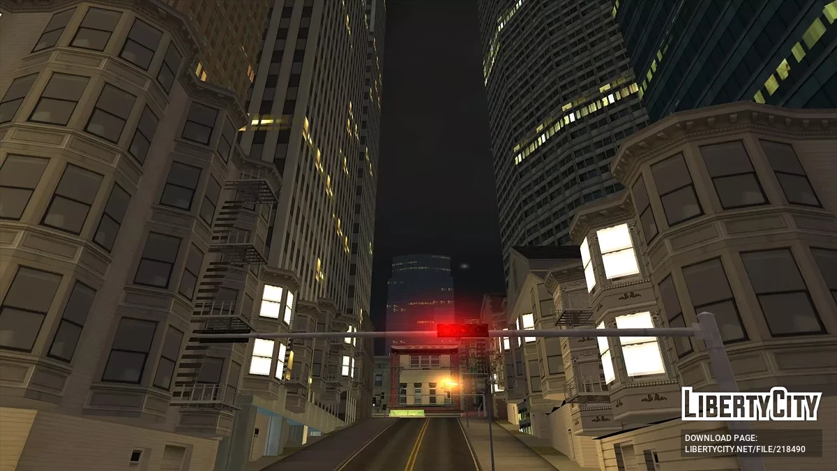 Pemetaan Diperbarui di San Fierro / GTA San Andreas