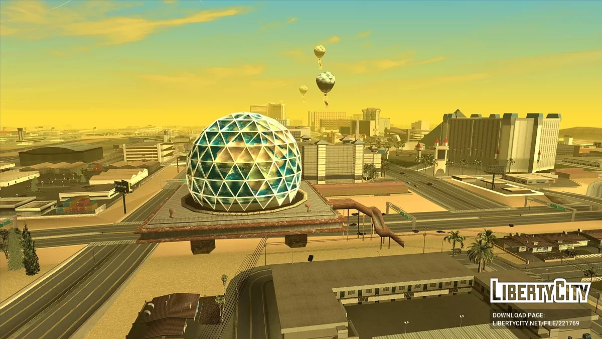 Vegas Sphere Building / GTA San Andreas