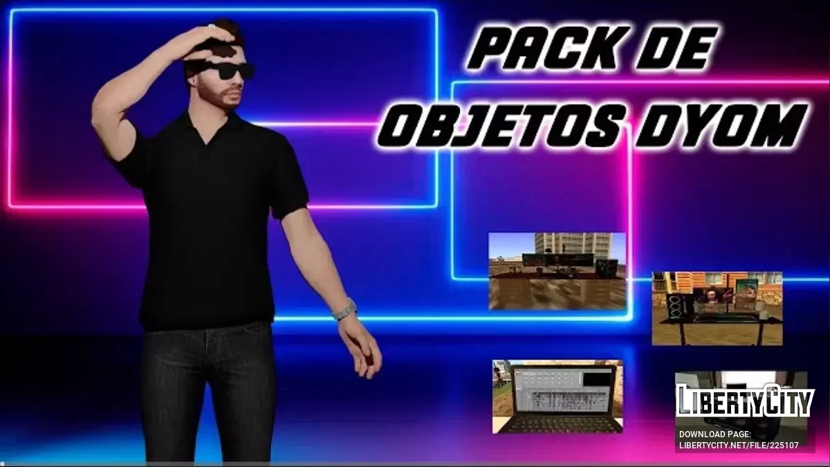 DYOM Item Pack v2 / GTA San Andreas