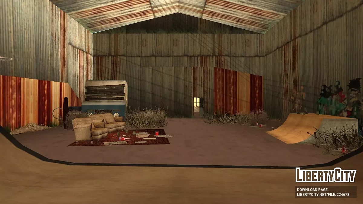 Скейт-парк Rodriguez Ironworks / GTA San Andreas