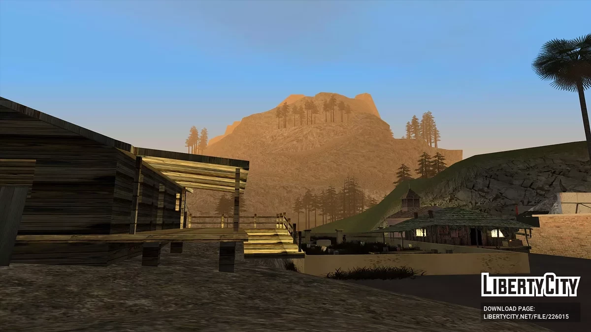 Поселок у шоссе Уэтстоун / GTA San Andreas