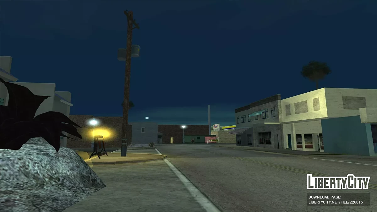 Village près de l'autoroute Whetstone / GTA San Andreas