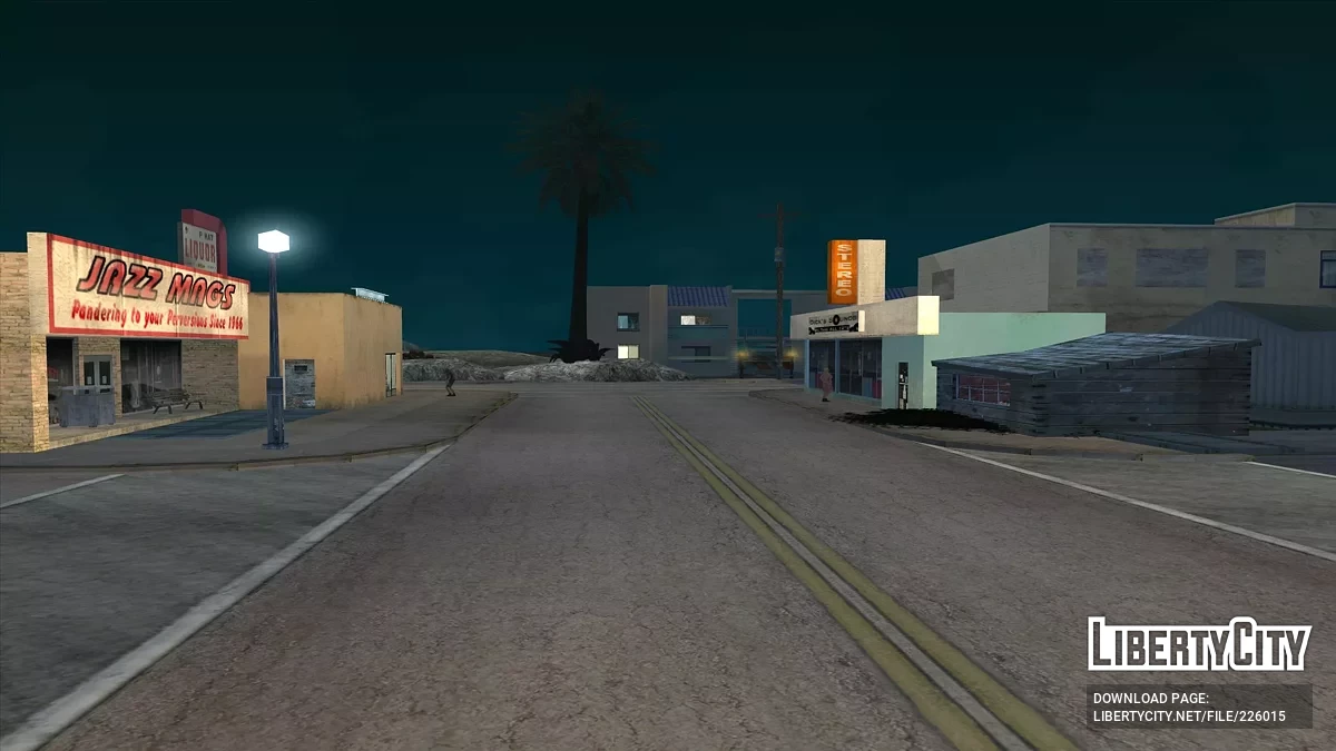 Village près de l'autoroute Whetstone / GTA San Andreas