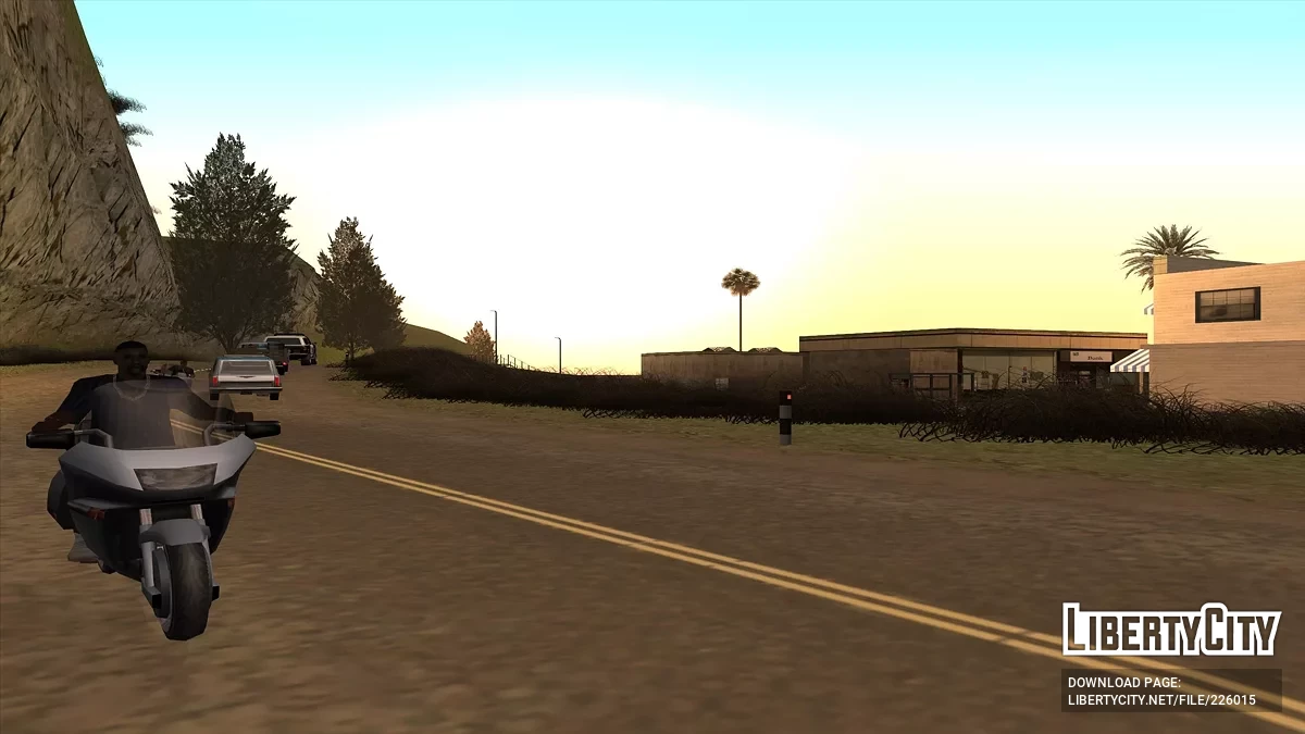 Village près de l'autoroute Whetstone / GTA San Andreas