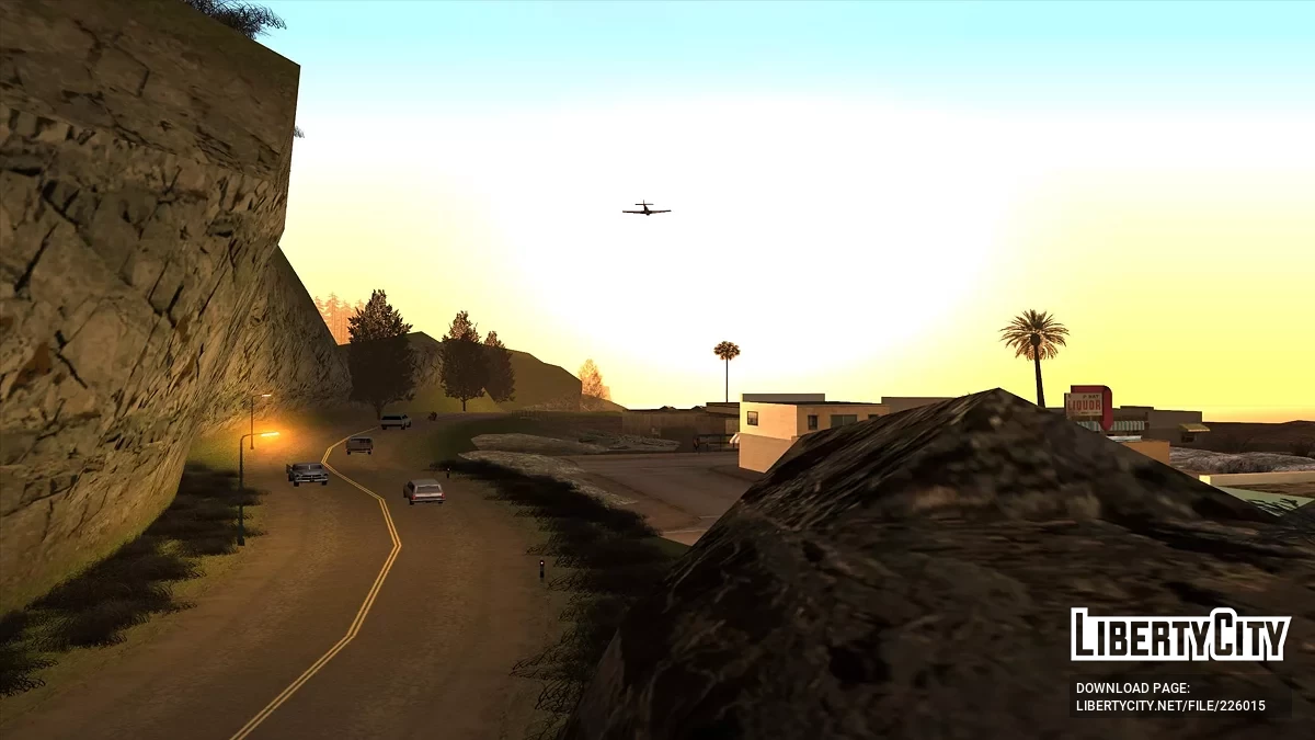 Поселок у шоссе Уэтстоун / GTA San Andreas
