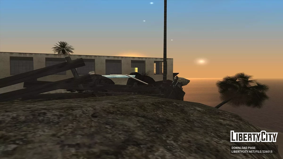 Village près de l'autoroute Whetstone / GTA San Andreas