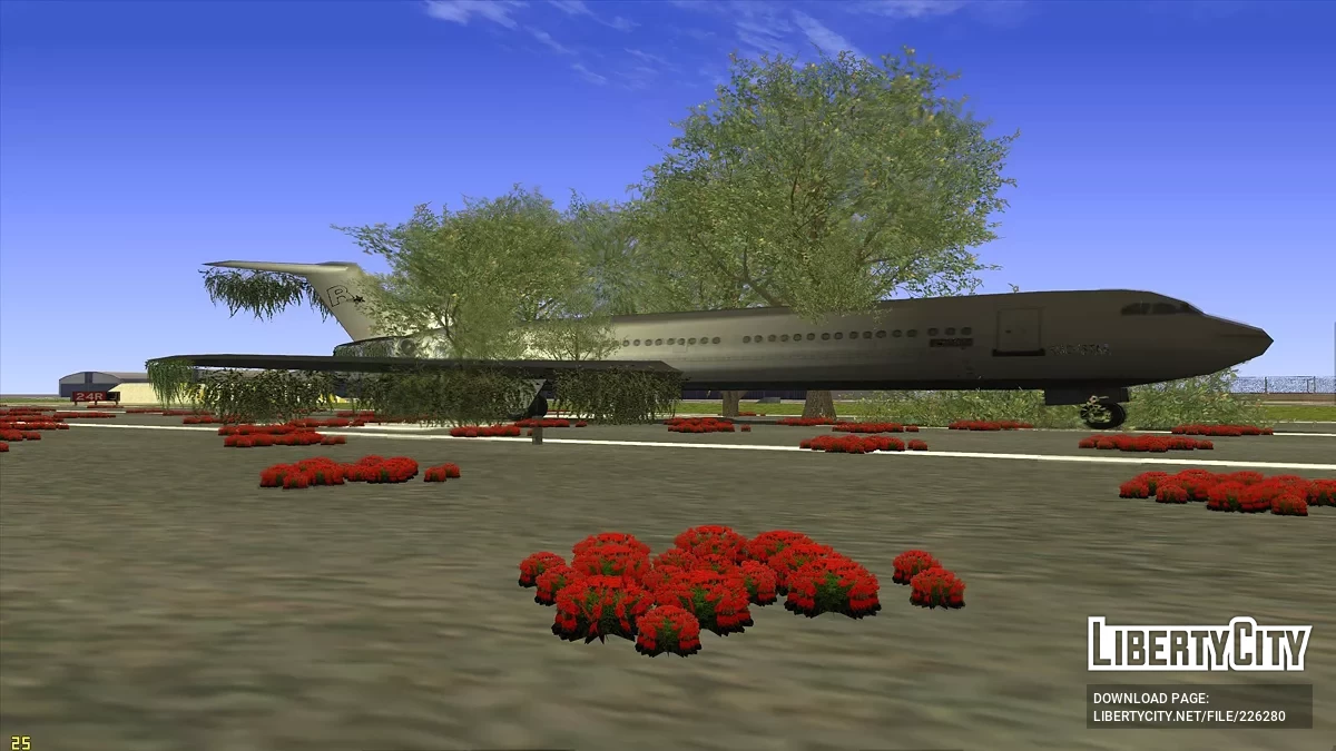 Pista de aterrizaje abandonada en Los Santos / GTA San Andreas
