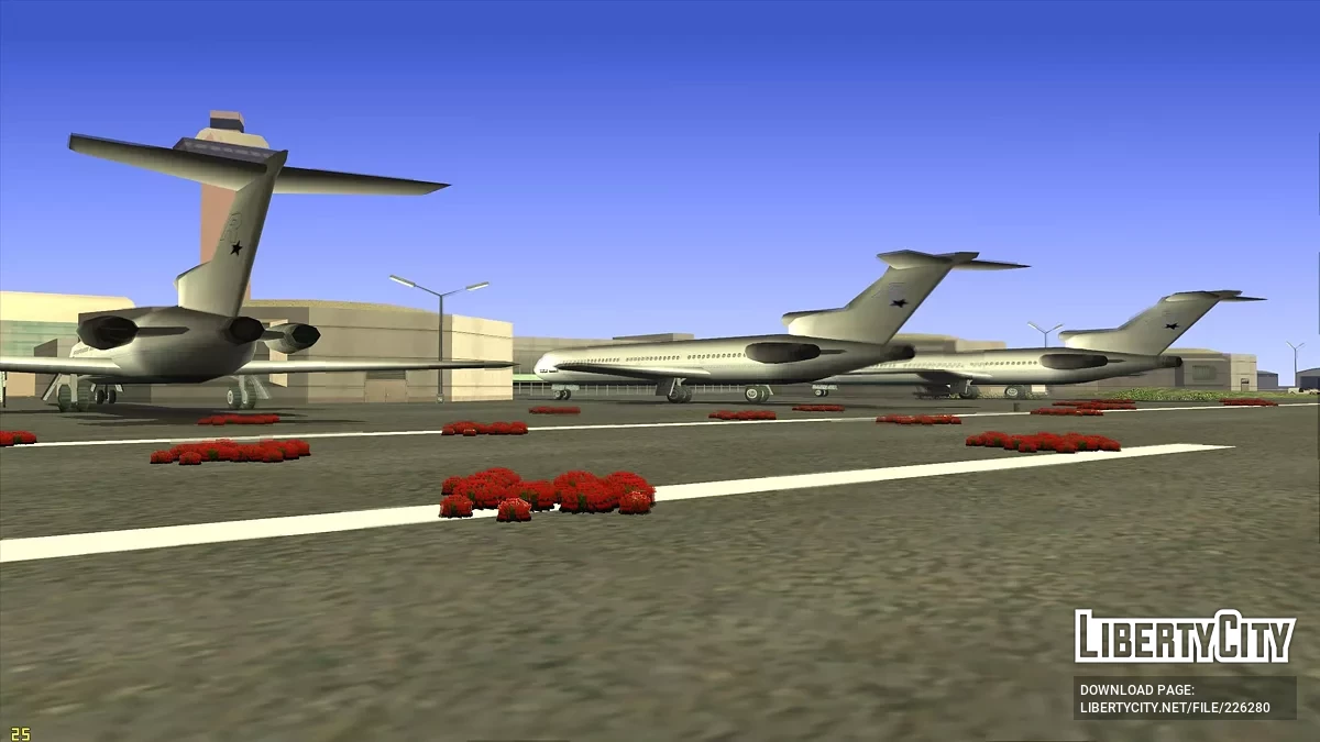 Pista de aterrizaje abandonada en Los Santos / GTA San Andreas