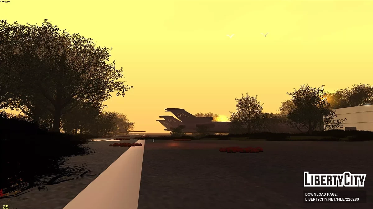 Pista de aterrizaje abandonada en Los Santos / GTA San Andreas