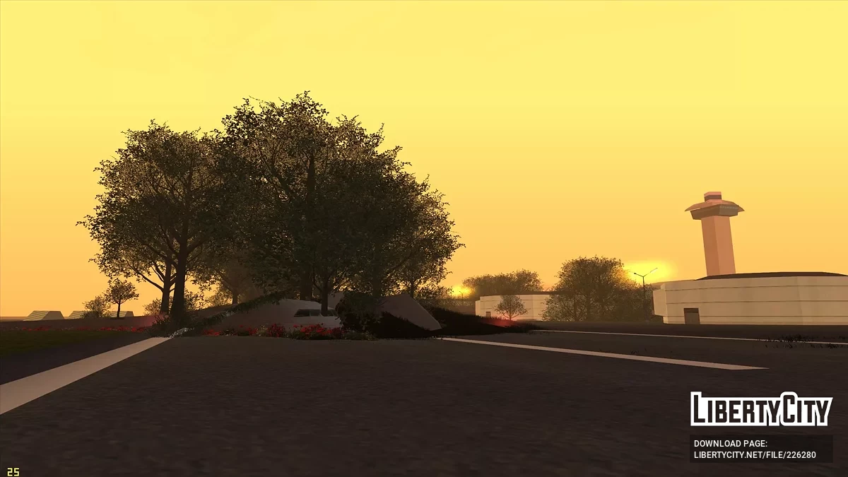 Pista de aterrizaje abandonada en Los Santos / GTA San Andreas
