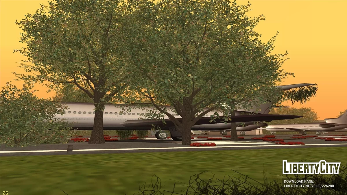 Pista de aterrizaje abandonada en Los Santos / GTA San Andreas