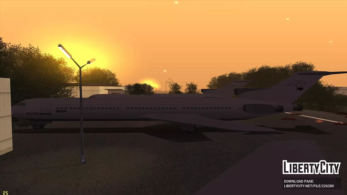 Pista de aterrizaje abandonada en Los Santos / GTA San Andreas