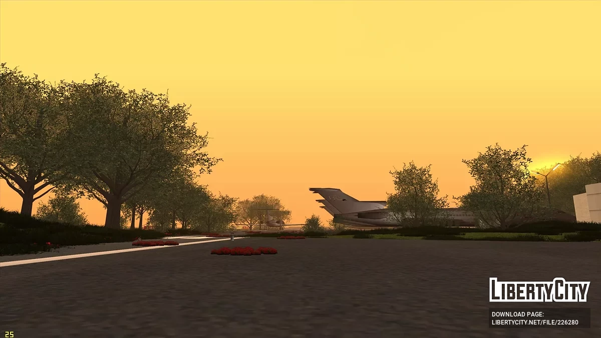 Pista de aterrizaje abandonada en Los Santos / GTA San Andreas