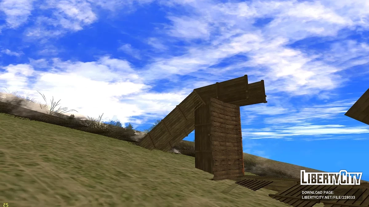 Ruínas Antigas na Colina / GTA San Andreas