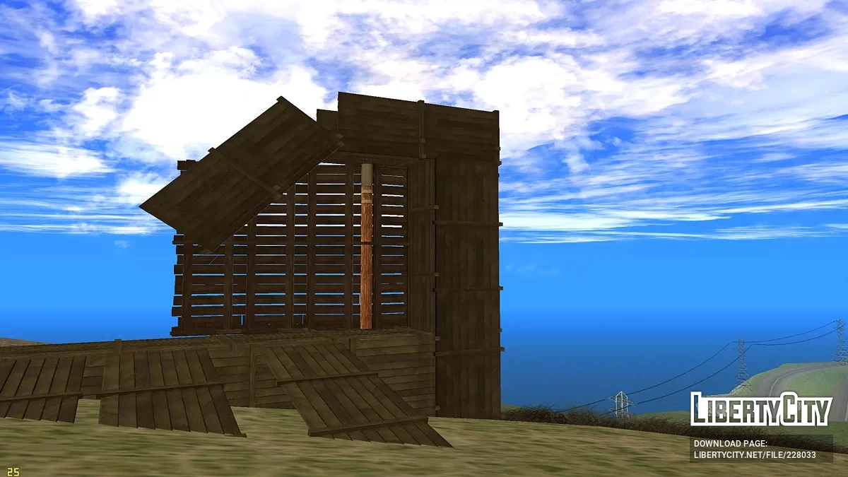 Ruínas Antigas na Colina / GTA San Andreas