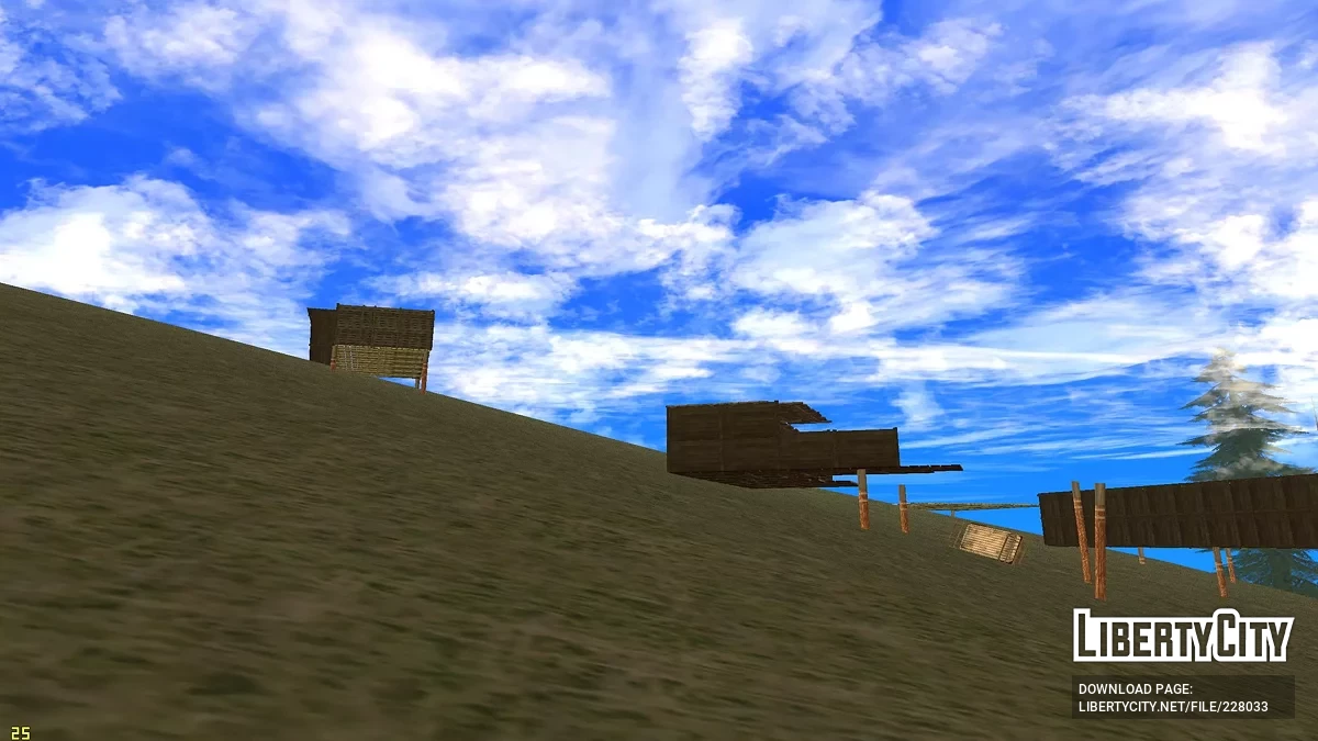 Ruínas Antigas na Colina / GTA San Andreas
