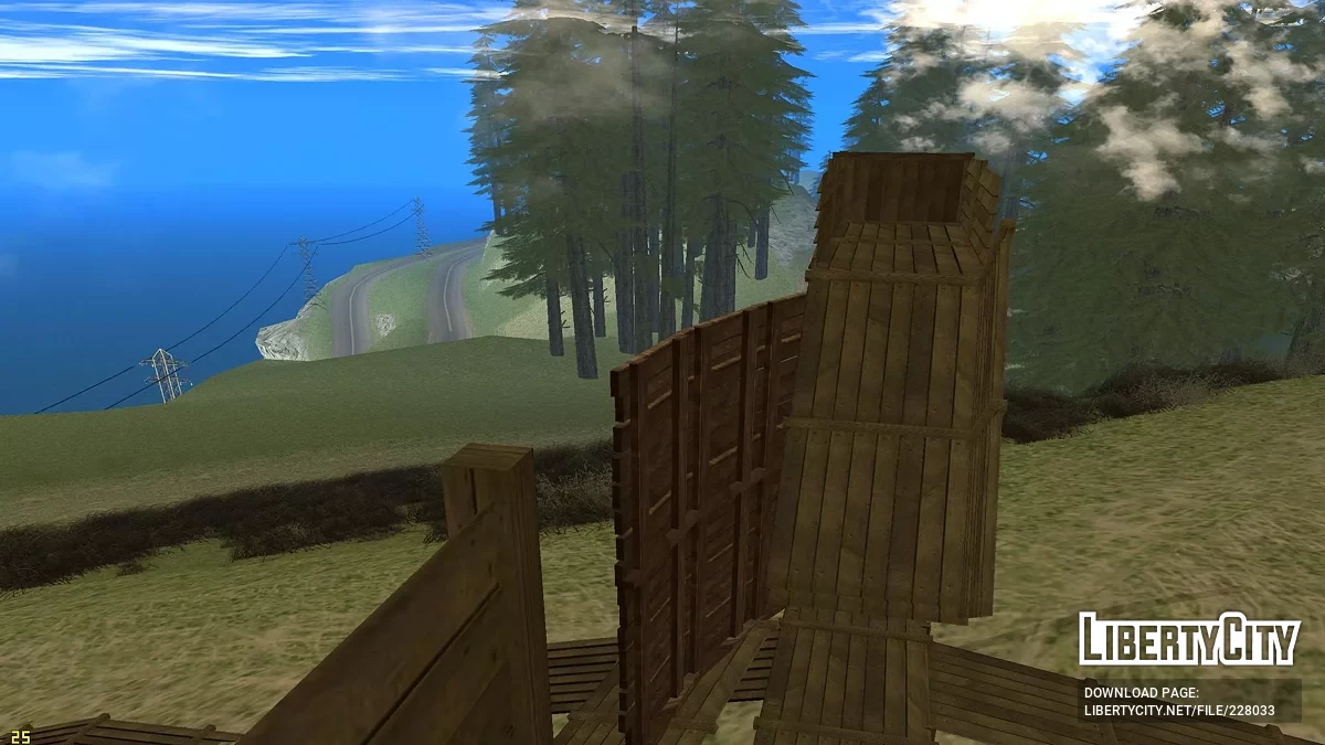 Ruínas Antigas na Colina / GTA San Andreas
