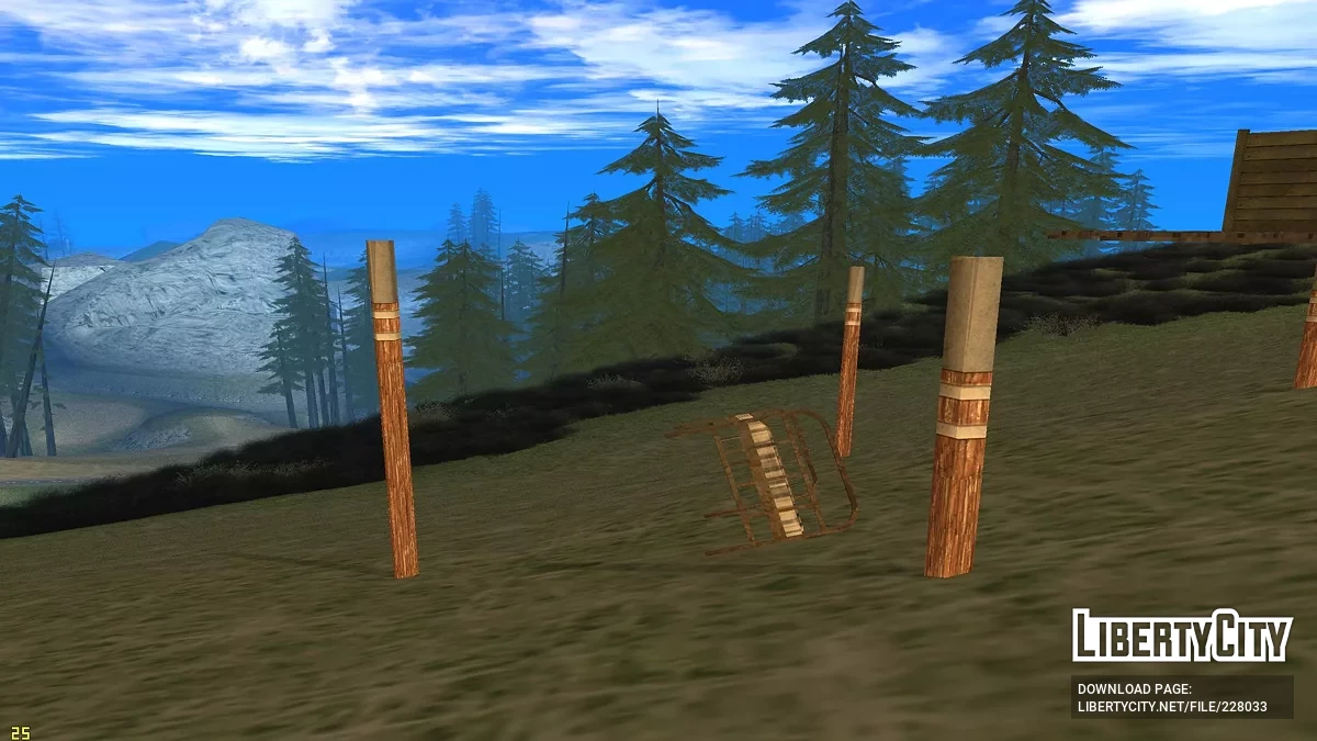 Ruínas Antigas na Colina / GTA San Andreas