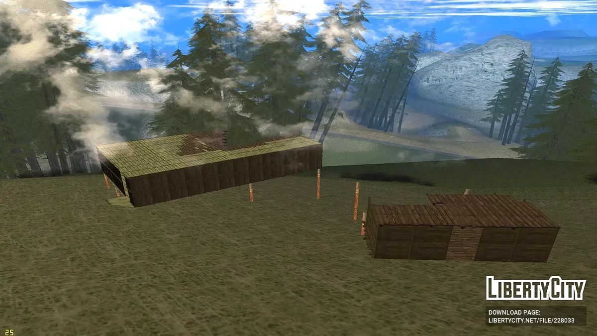 Ruínas Antigas na Colina / GTA San Andreas