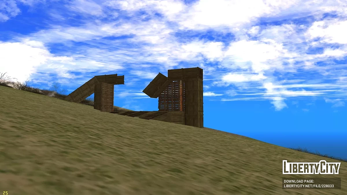 Ruínas Antigas na Colina / GTA San Andreas