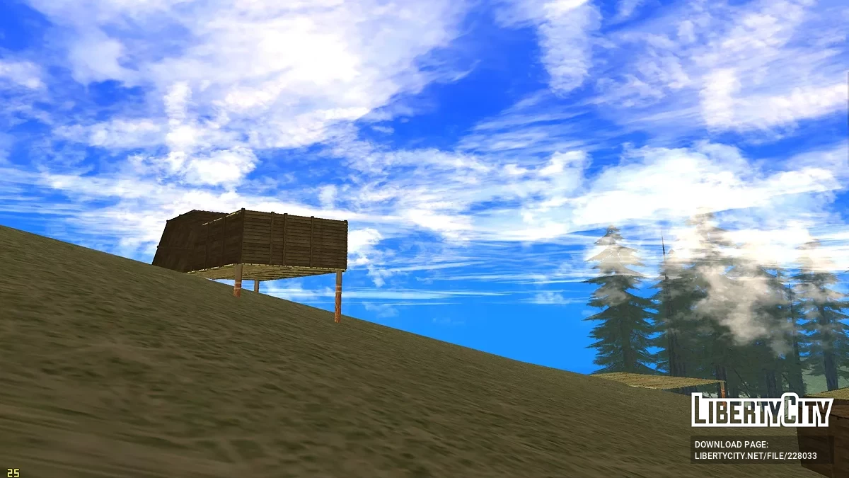 Ruínas Antigas na Colina / GTA San Andreas