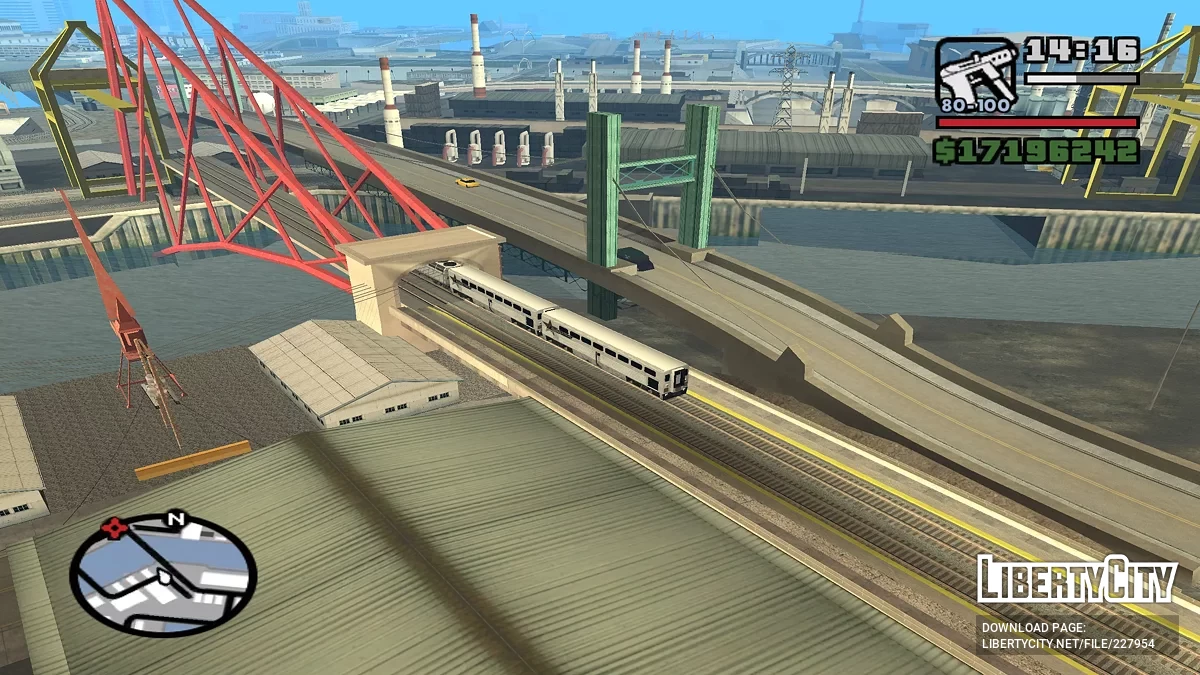 Nouvelle ligne de chemin de fer / GTA San Andreas
