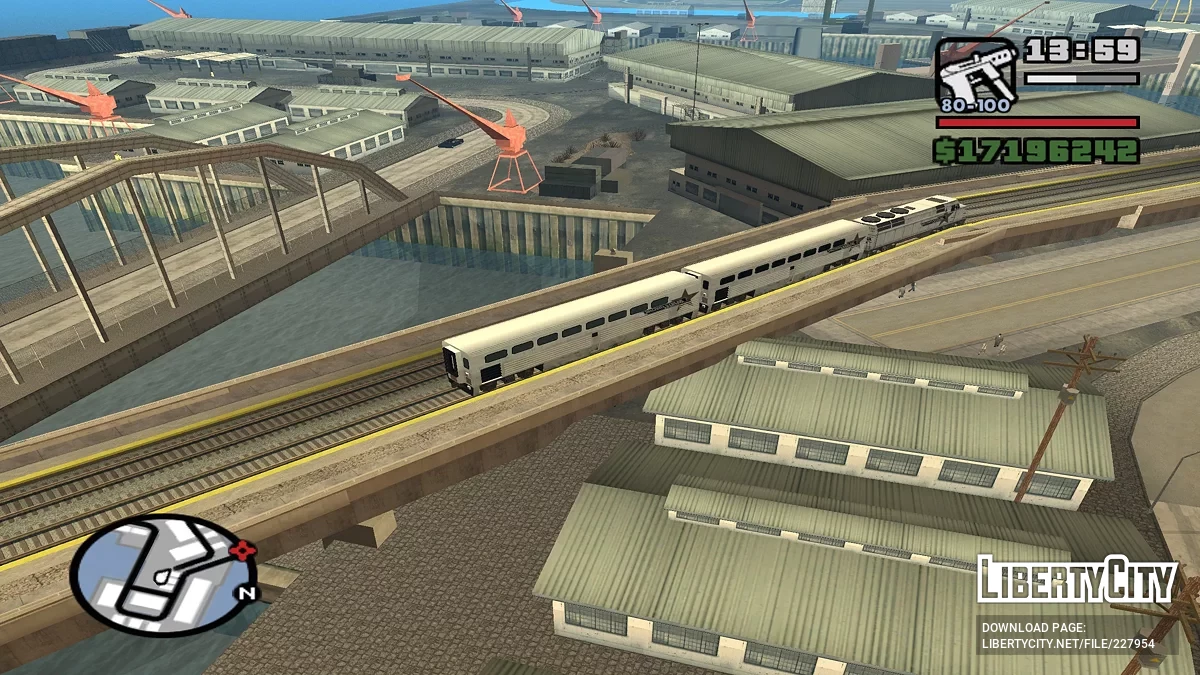 Nouvelle ligne de chemin de fer / GTA San Andreas