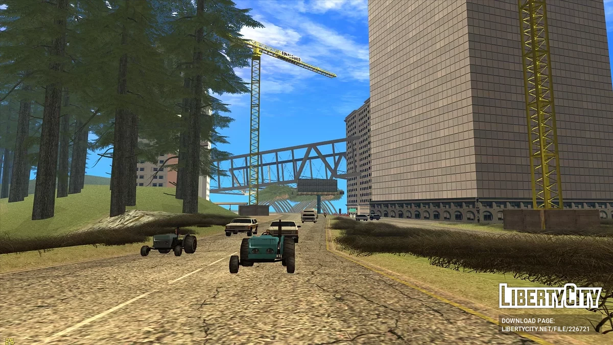 Nouveau développement à Tenistyye Ruchyi / GTA San Andreas