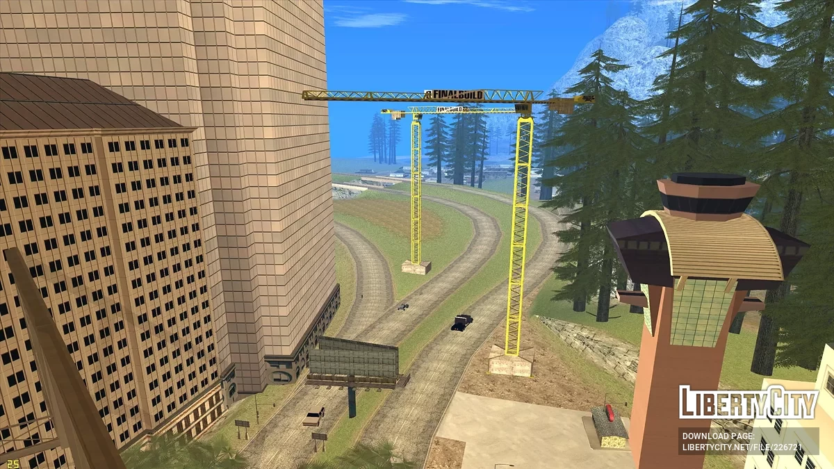Nouveau développement à Tenistyye Ruchyi / GTA San Andreas