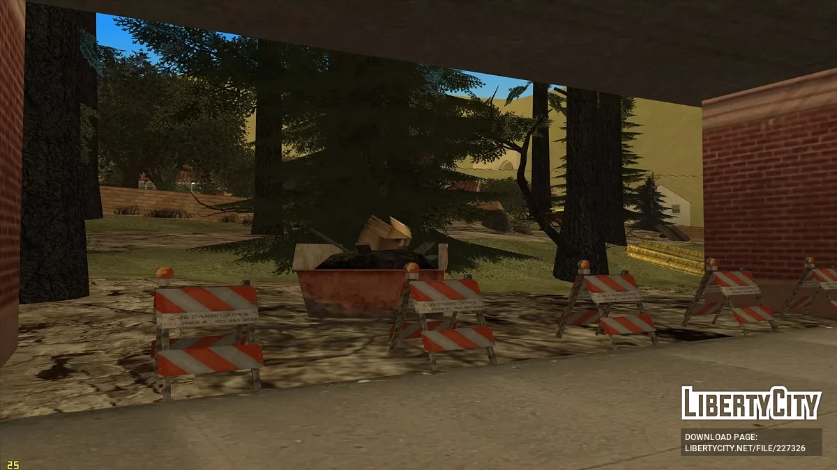 Neuer Park in Bay Side / GTA San Andreas