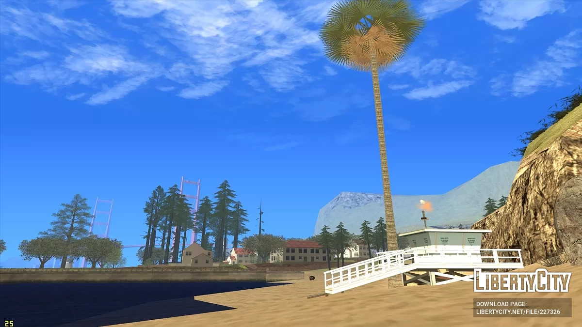 Neuer Park in Bay Side / GTA San Andreas