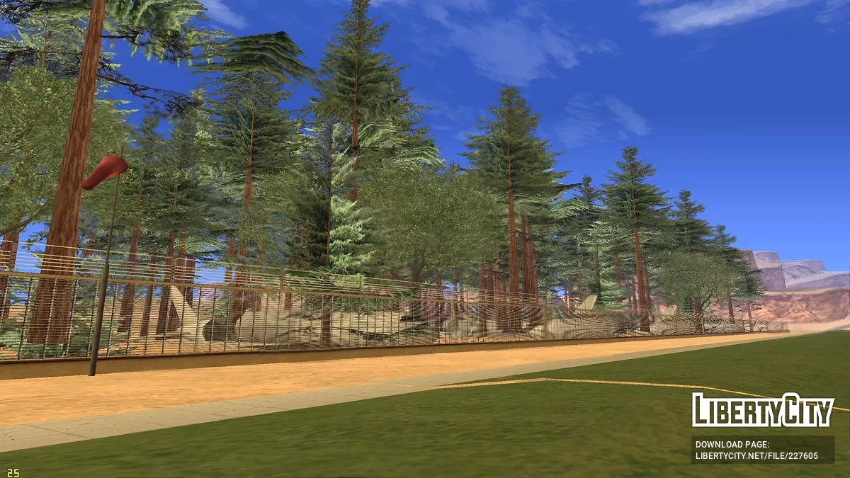 Zarośnięte lotnisko na pustyni / GTA San Andreas