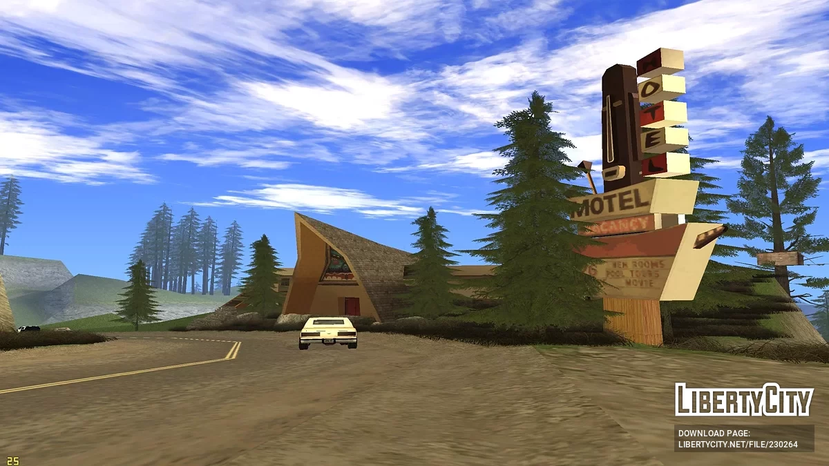 Hotel dengan Rumah Pohon / GTA San Andreas